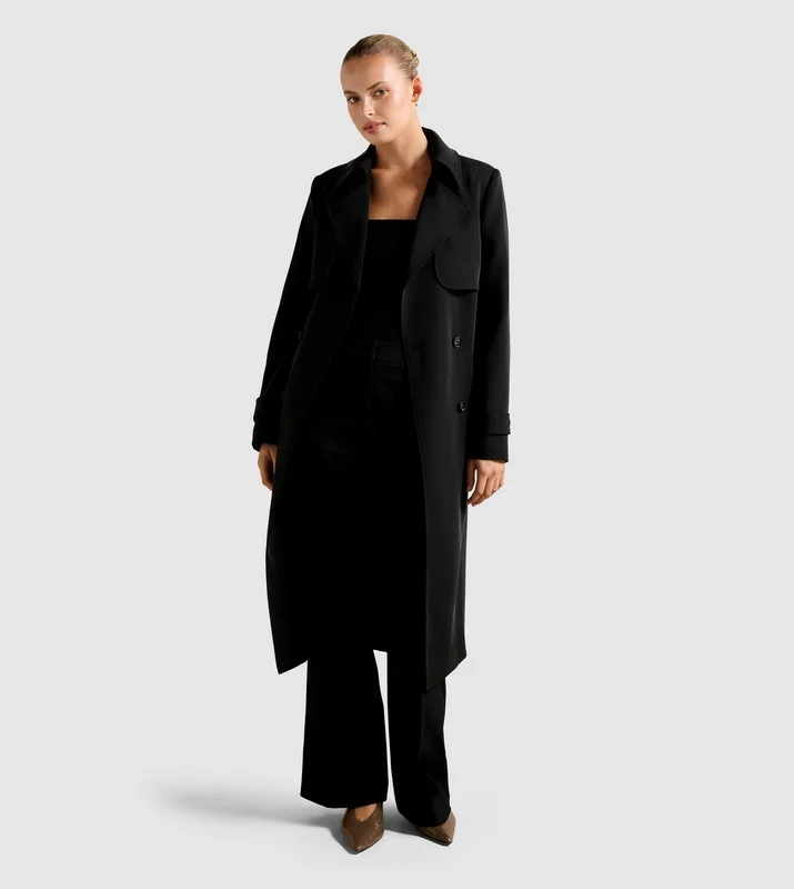 forever new DELILAH Pocket Detail Soft Trench Coat